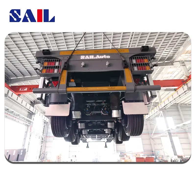 SAIL 13.5m Flatbed Container Semi trailer description3