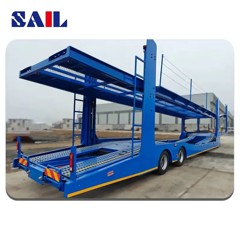 SAIL 2 Axle Auto Transport Trailer with High Load Capacity3