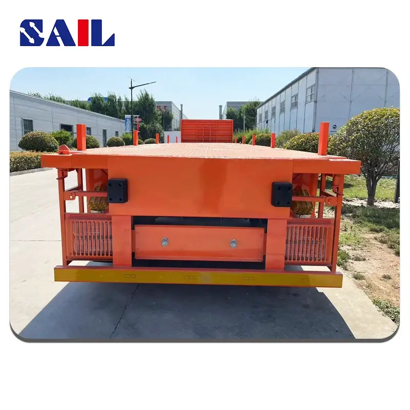 SAIL 20ft and 40ft 40tons 3 Axle Flatbed Trailer description3