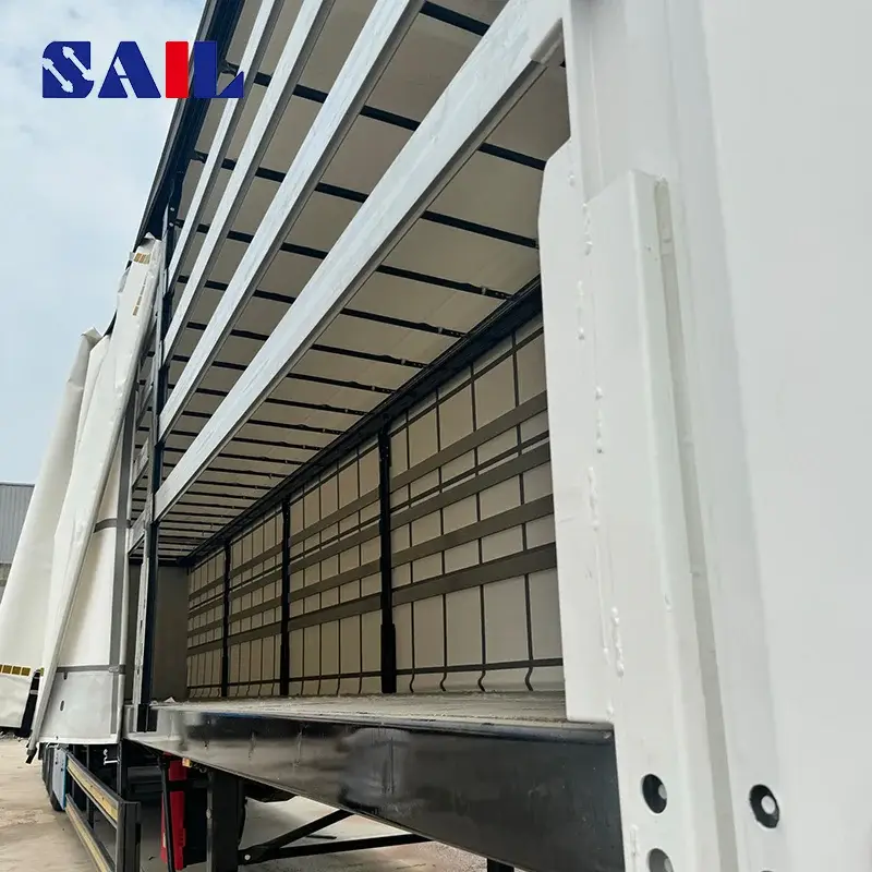 SAIL 3 Axle 13.75m | 30 Ton Payload Side Curtain Semi Trailer Fast Loading for Logistics and Freight5