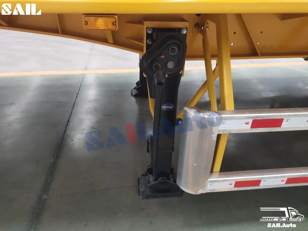 SAIL 3 Axle 30 tons 45 feet 13.5m Flatbed Semi trailer for Saudi Arabia description5