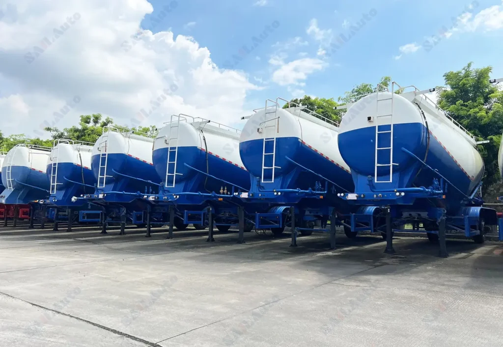 SAIL 3 Axle Bulk Cement Powder Tank Semi Trailer decription4