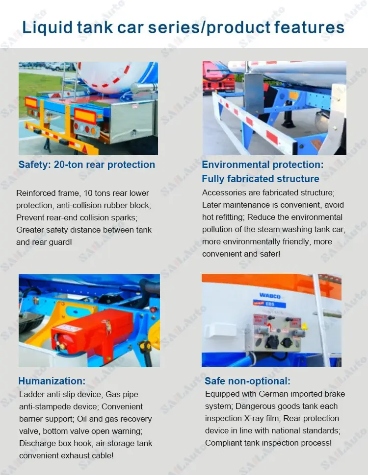 SAIL Tri Axle 50000 Liters Oil Tanker Trailer product description