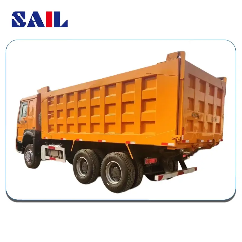 SAIL Used 6x4 SINOTRUK HOWO 371 Dump Truck 8