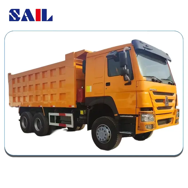 SAIL Used 6x4 SINOTRUK HOWO 371 Dump Truck 9