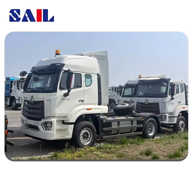 SAIL Used HOWO N7G NX440 6x4 Tractor Truck for Saudi Arabia2