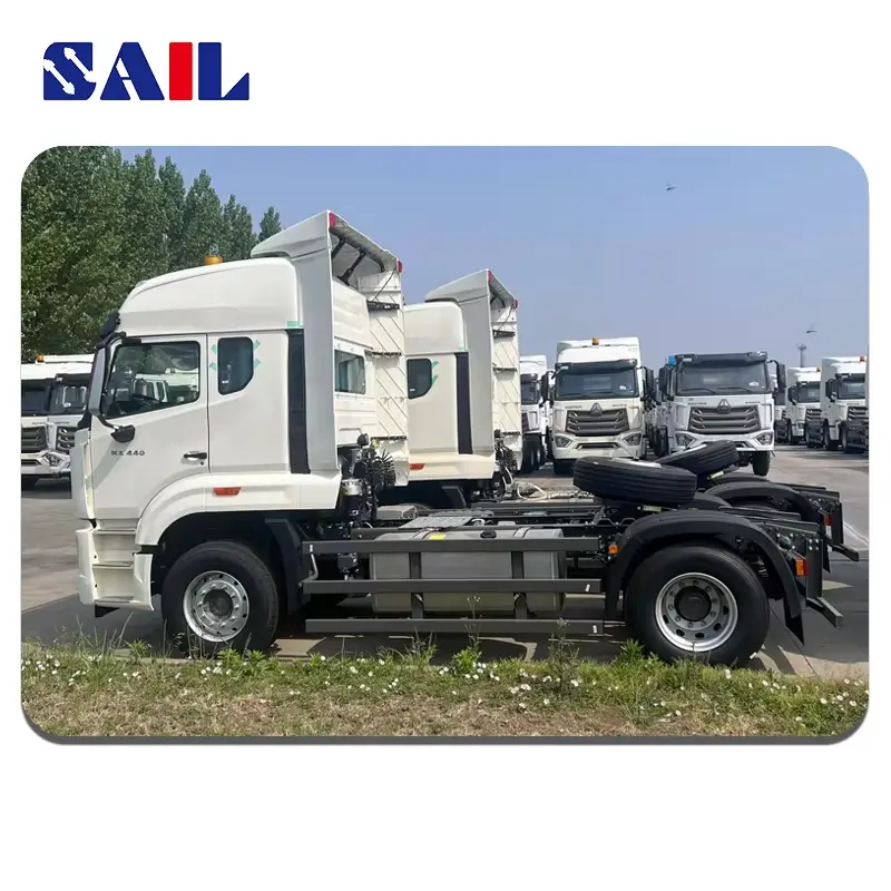 SAIL Used HOWO N7G NX440 6x4 Tractor Truck for Saudi Arabia3