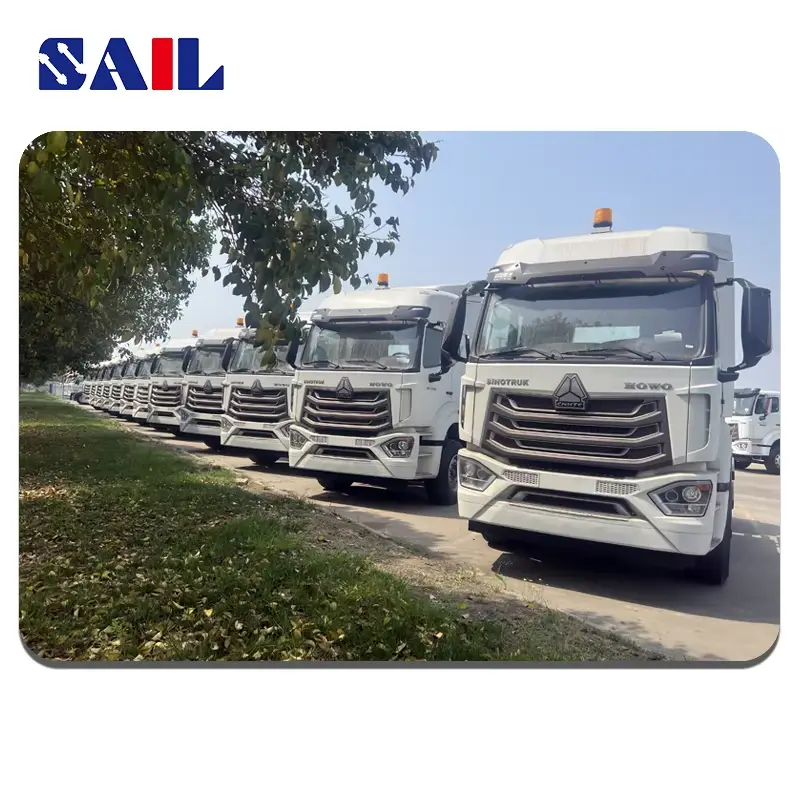 SAIL Used HOWO N7G NX440 6x4 Tractor Truck for Saudi Arabia6