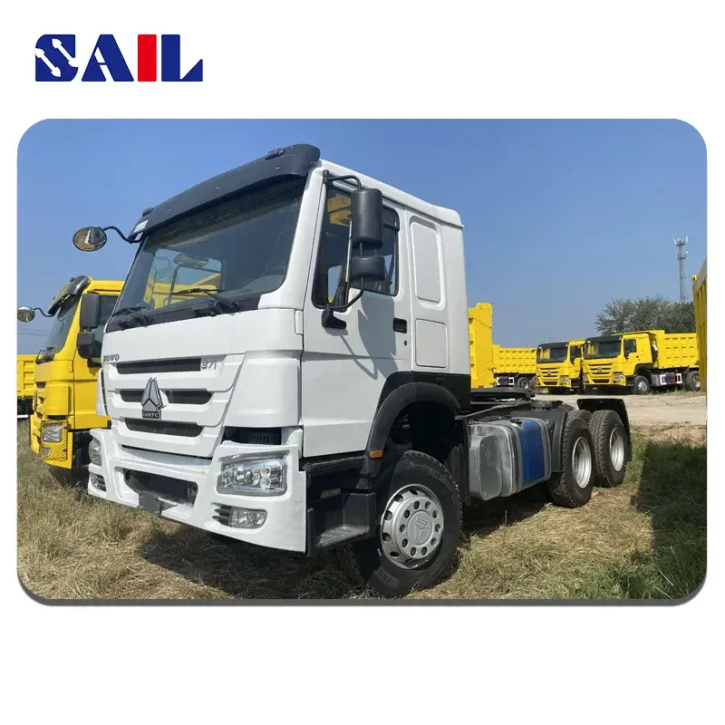SAIL Used SINOTRUK HOWO 371 6x4 Tractor Truck2