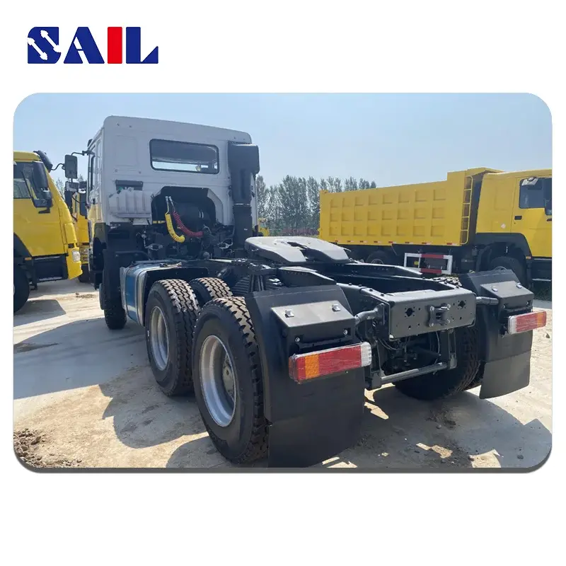 SAIL Used SINOTRUK HOWO 371 6x4 Tractor Truck3