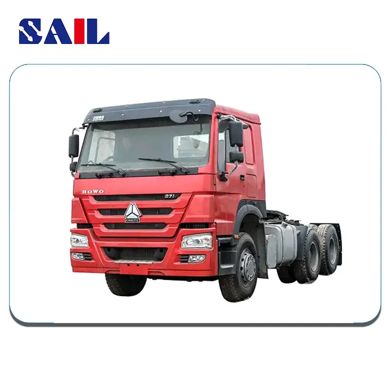 SAIL Used SINOTRUK HOWO 371 6x4 Tractor Truck5