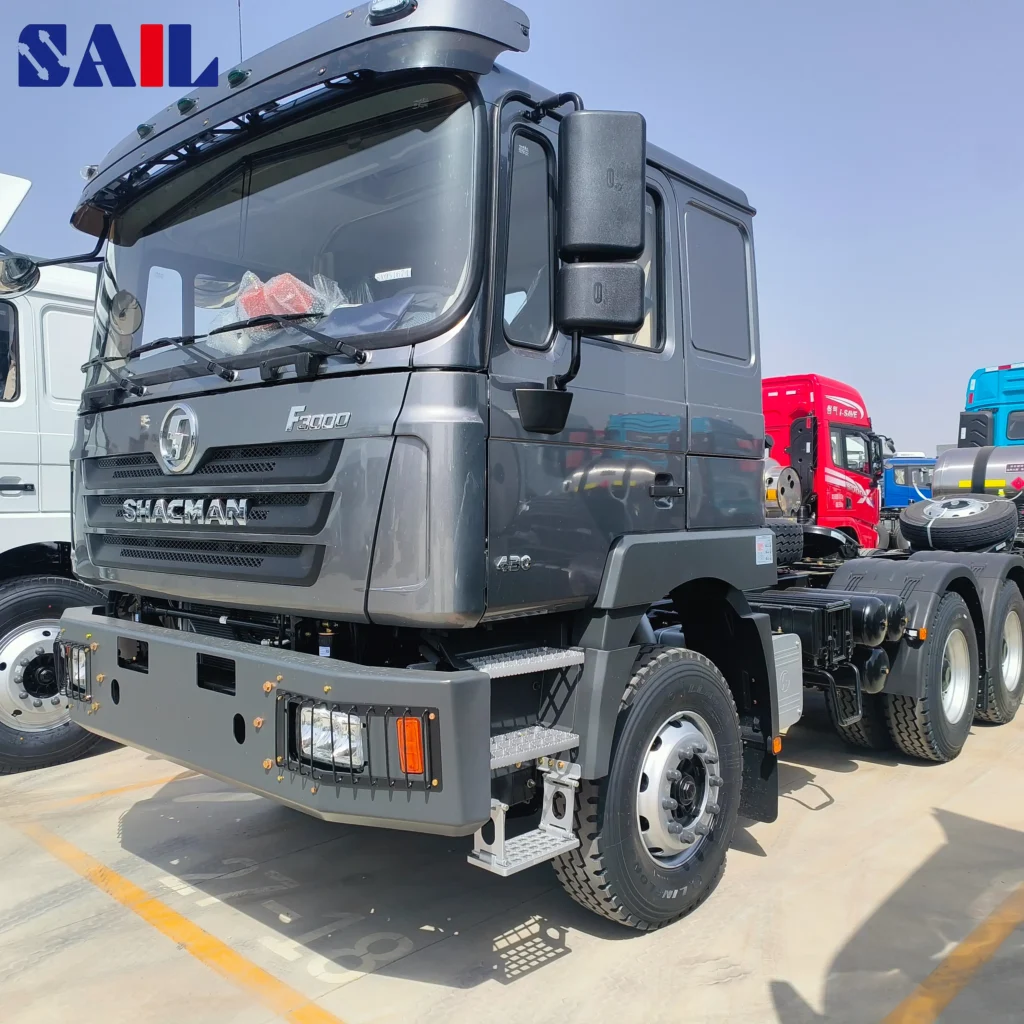 SHACMAN F3000 6×4 Tractor Truck | WP12.430 Euro II Engine | 430HP Heavy Duty Prime Mover（For Ghana）2