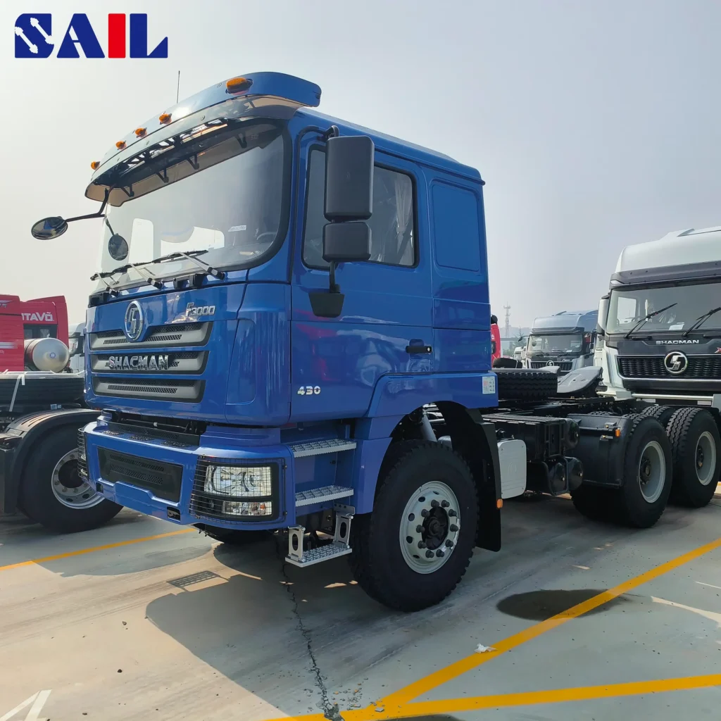 SHACMAN F3000 6×4 Tractor Truck | WP12.430 Euro II Engine | 430HP Prime Mover （for Guinea）2