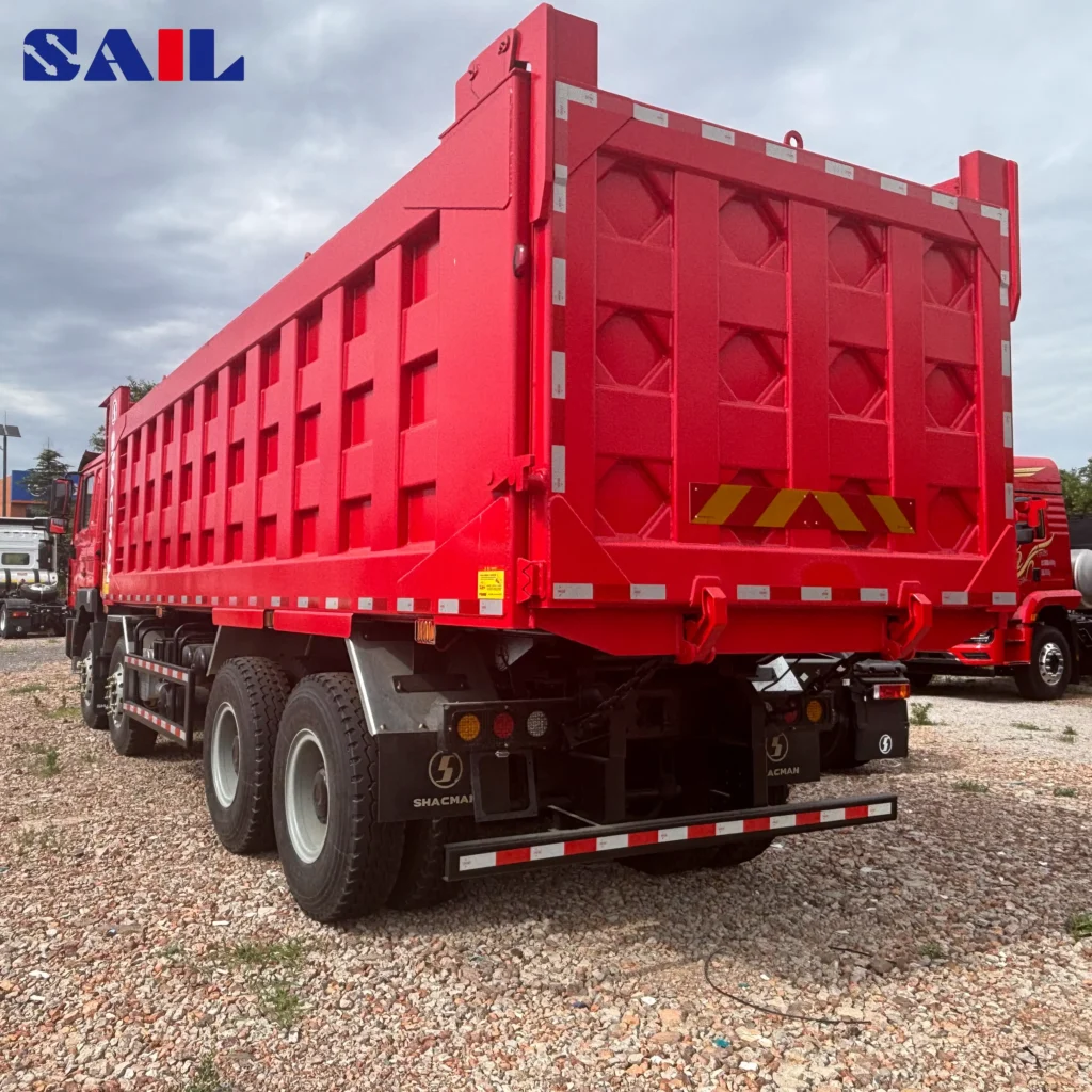 SHACMAN F3000 8×4 Dump Truck | WP12.400 Euro II Engine | 400HP Heavy Duty Tipper Truck （for Guinea）3