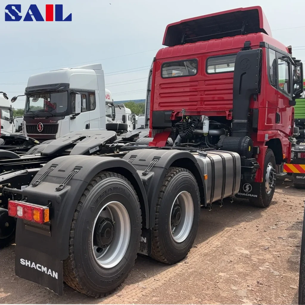 SHACMAN X3000 6×4 Tractor Truck 430HP Heavy Duty Prime Mover（For Ghana）4