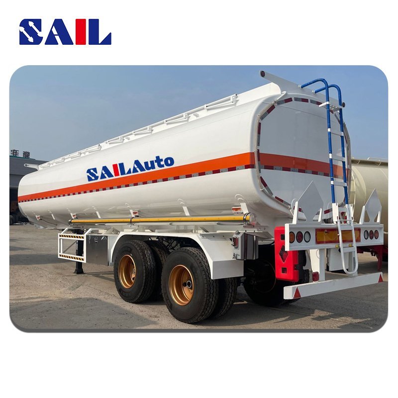 SAIL 2 Axle 40000 Liters Oil / Fuel Transport Tanker Trailer