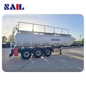 SAIL 23CBM Stainless Steel Chemical Liquid Tanker Trailer for Acid Transport