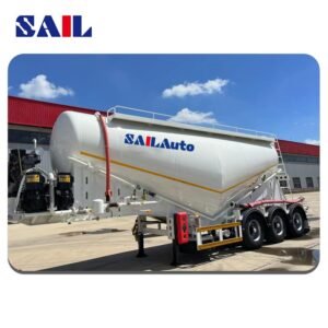 SAIL 3 Axle Bulk Cement Powder Tank Semi Trailer