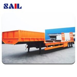 SAIL 3 Axle Lowbed Trailer Featuring Front Protection Board