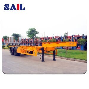 SAIL 40ft Gooseneck Skeleton Trailer for Container Transport