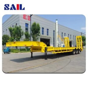 SAIL Lowbed Semi Trailer – 30 Tons | 17.9 Meters | 3-Axle