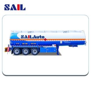 SAIL Three-Axle Aluminum Alloy Oil Tanker Semi Trailer