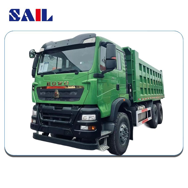 SAIL Used 6x4 SINOTRUK HOWO Dumper Truck (Green)