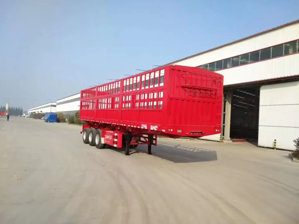13m 3 axle fence semi-trailer description 1
